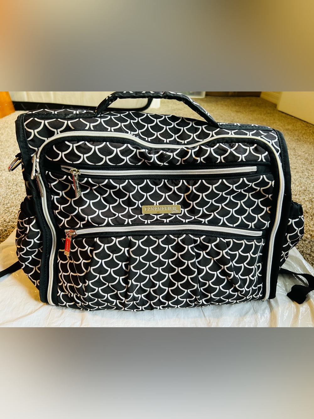 Bananafish Studio Triple Go Diaper Bag Backpack